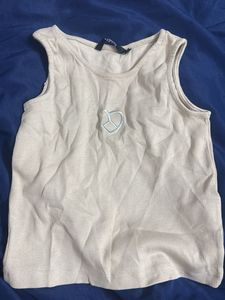Ribbed Peace Heart Tank Top