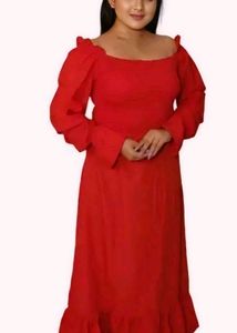 Red Maxi Dress