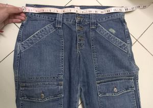 Korean Style Cargo Jeans