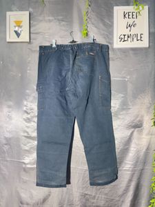 Men's Blue Cargo Pants