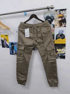mens cargo pants size 32 colour beige