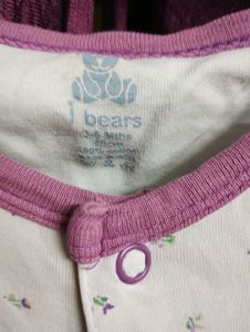 Set Of Three Baby Rompers