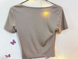 Square Neck Fitted  Top(size- S-M-L)