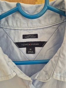 Tommy Hilfiger Blue Button-Up Shirt formal
