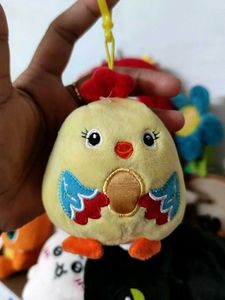Cute Chick Plush Toy Keychain