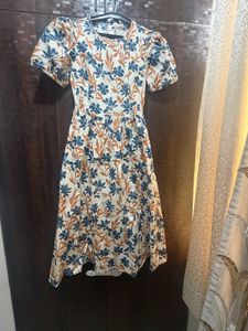 Floral Print Midi Dress