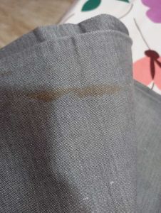 Gray Denim Pants