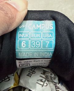 Campus Black Running Shoes