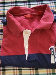 Vintage "1937" Striped Rugby Shirt