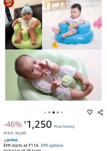 Inflatable Baby Bath Seat
