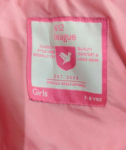 612 League Kids Jacket in Pink