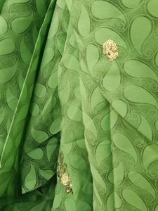 Sea Green Secquence Saree