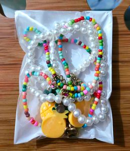 Boho 🍍 Beaded Necklace! 🌟
