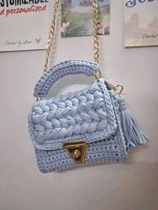 Handmade Crocheted Bag