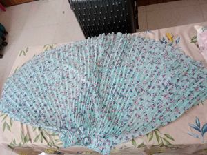 Flowy Floral Pleated Skirt