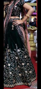 Elegant Embroidered Lehenga Choli