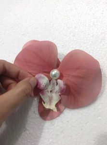 Blush Pink Orchid Clip