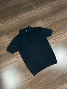 og uniqlo black  polo