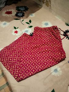 Golden Print Short Plazzo Pant