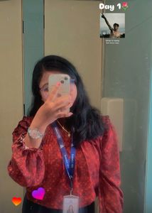 Chic Smocked Print Top