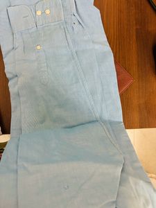 2 Sky Blue Office Wear Shirts Formal