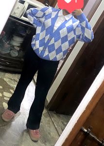 Combo Of 2 Korean Knitwears( Cardigan+ Pullover)
