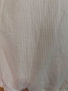 White Cotton Top From Mall