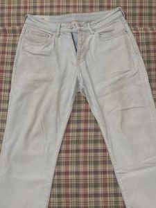 H&M Straight Regulat Light Wash Denim Jeans 31/30