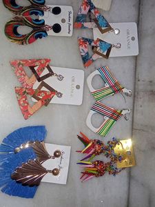 all in 250rs Assorted Dangle Earrings Set