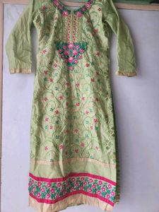 ethnic floral suit