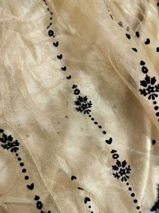 SALE Elegant Blue &amp; Gold Gown