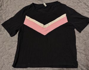 Black Chevron T-Shirt