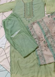Kurti With Dupatta And Pant