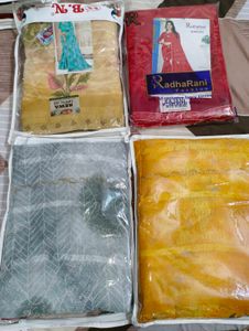 Bundle of 4 Sarees