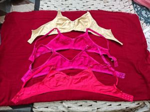 Assorted Color Bras Set