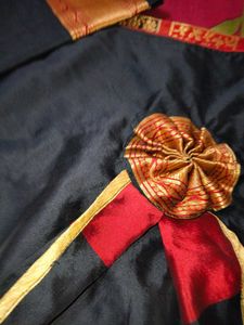 Red &amp; Gold saree