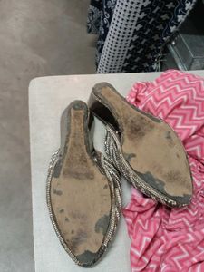 Embellished Wedge Heels