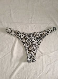 Lounge Underwear White Bikini Bottoms - Size S