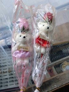 Handmade Gift teddy roses