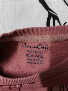 CucuGen Cute Floral Sweatshirt and Joggers Set