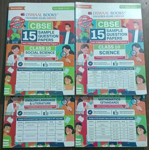 Oswaal Books CBSE Class 10 Sample Papers