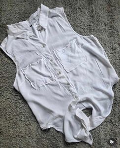 Cute white tank top