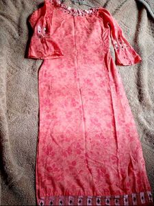 Mirror And Lack Work Designer Kurti