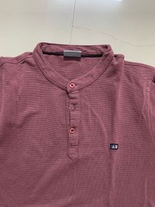 Men's Henley Neck T-Shirt