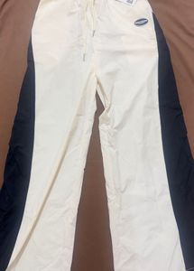 Color-Blocked Mid-Rise Pants