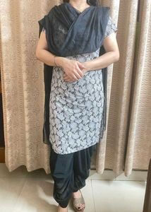 Black Kurti Salwar Set