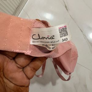 Dusty Pink Lace Padded Bra