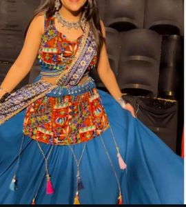 Embroidered Choli and Skirt Set