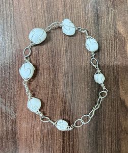 Bohemian Stone Necklace and Earring Set
