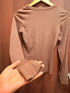 H&amp;M Long Sleeve Crew Neck Top